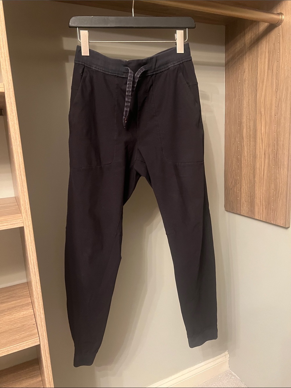 lululemon athletica Black Drawcord Joggers